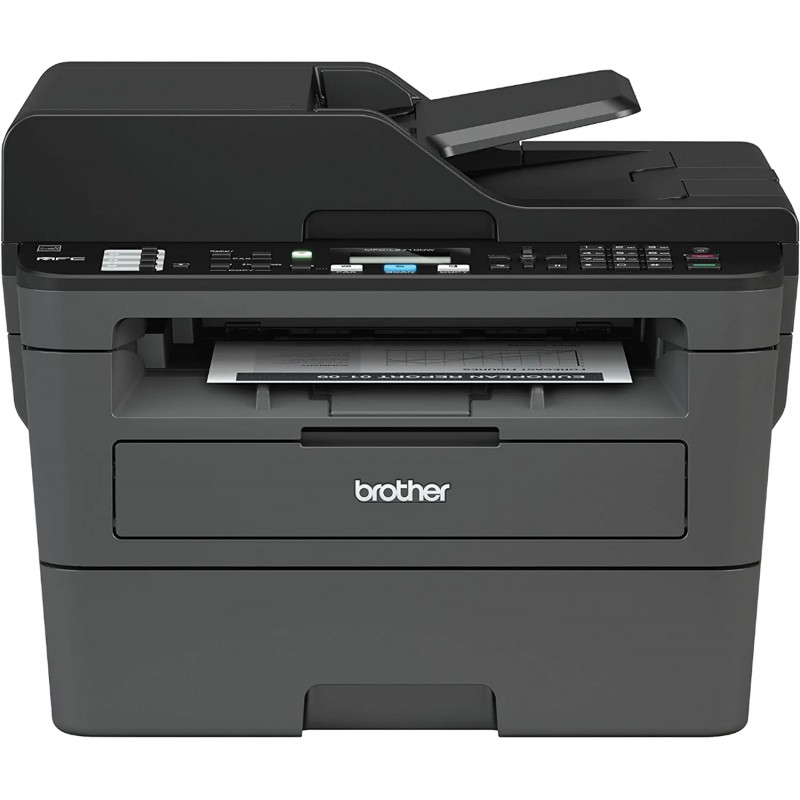 Brother MFC-L2710 All-in-One Wireless Monochrome Laser Printer -for Home Office – Print Copy Scan Fax, Auto Duplex Print, Speed Up to 32 ppm, 50-Sheet ADF, Amazon Alexa, AirPrint, BROAGE Printer Cable