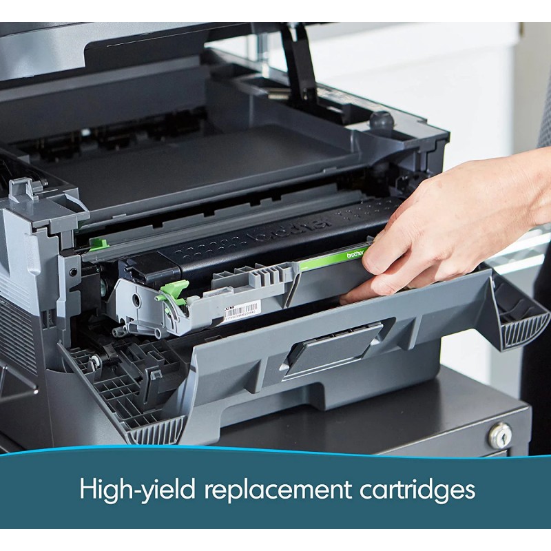 Brother MFC-L2710 All-in-One Wireless Monochrome Laser Printer -for Home Office – Print Copy Scan Fax, Auto Duplex Print, Speed Up to 32 ppm, 50-Sheet ADF, Amazon Alexa, AirPrint, BROAGE Printer Cable