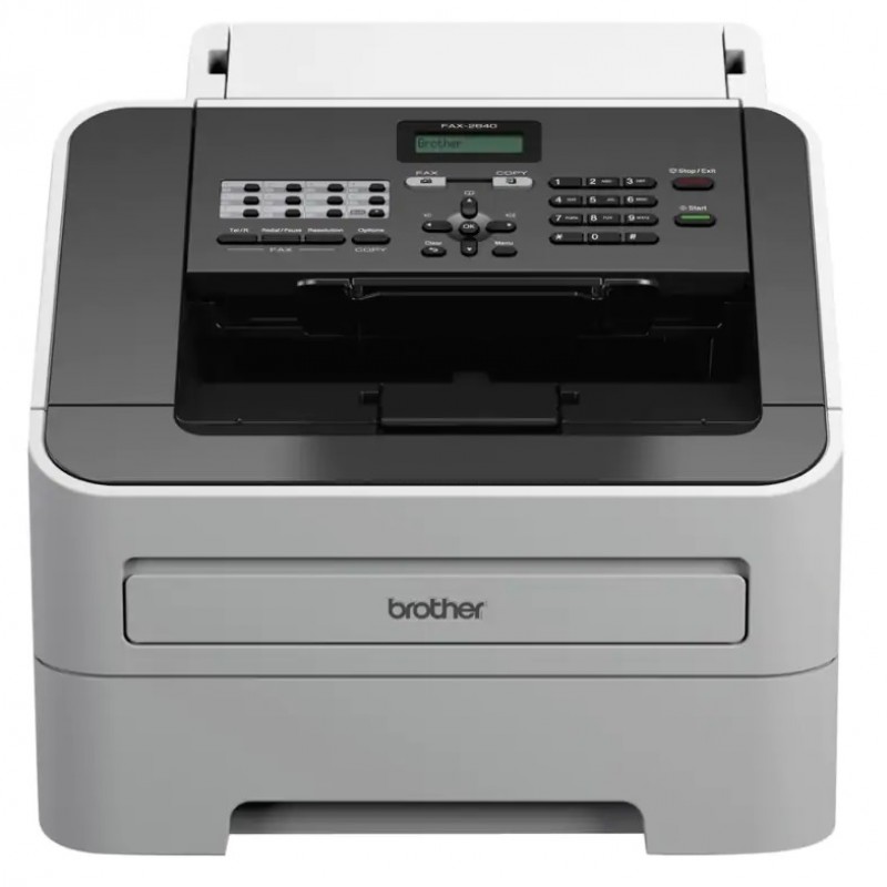 Brother IntelliFAX 2840 – Multifunction printer – B/W – laser – Legal (8.5 in x 14 in) (original) – A4/Legal (media) – up to 21 ppm (copying) – up to 21 ppm (printing) – 250 sheets – 33.6 Kbps – USB 2.0